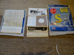 Lot of 6 Allergen Filtration Vacuum Bags Type S Hoover