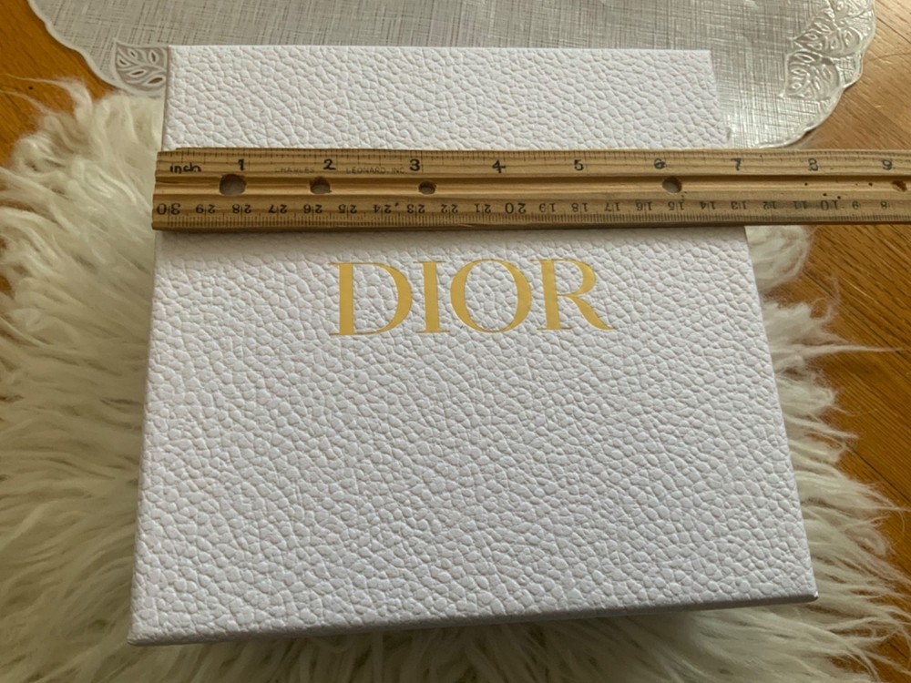 Dior Small White EMPTY BOX 6.75in x 6.75in Brand new”…..”…..”