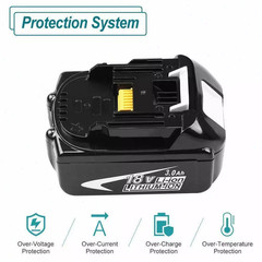 4Pack 18V 3.0AH Battery For Makita 18V Lithium-Ion BL1860B BL1815 BL1850 BL1815