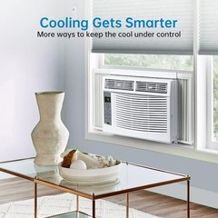 6000 BTU Window Air Conditioner AC Unit App & Remote Control 350 Sq Ft 115V 60Hz