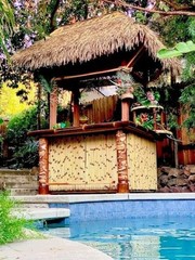 Mexican Palm Thatch Roll for Tiki Hut Roofing