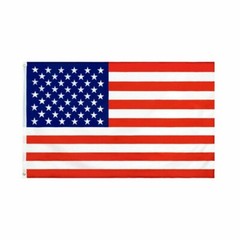 2 PACK 3×5 Ft American Flag w/ Grommets, United States Flags, US America