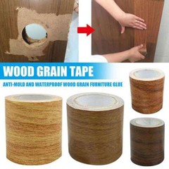 Woodgrain Repair Adhensive Tape 8 Colors Realistic Home Decor 5.7cm*4.57m/Roll