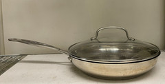 Cuisinart 10-inch Skillet Pan Stainless Steel Model 722-24 Chef Quality Sauté
