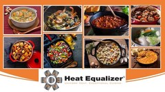 -9.25 inch Cast Iron Heat Diffuser Plate for Gas & Electric Stoves | Even Hea…