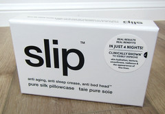 NEW SLIP ANTI AGING PURE 100% SILK PILLOWCASE WHITE QUEEN