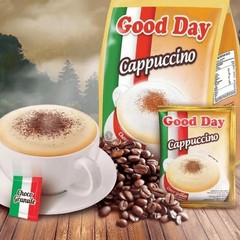 Good Day Cappuccino instant Coffee with Mix 20 Sachets, with cocoa