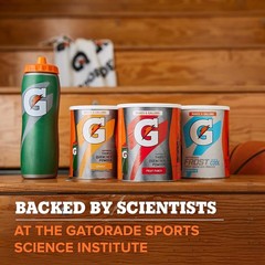 Gatorade Thirst Quencher Powder Water Rehydrate 76.5oz Canister
