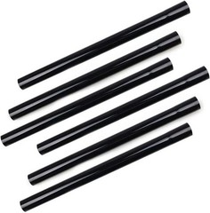 Universal 6-Pc 1.25-Inch Vacuum Extension Wands for Easy High & Low Cleaning