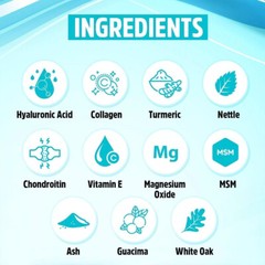 PACK 1-5 New Hyaluronic-Acid 30 Caplets 850 mg Replenish energy