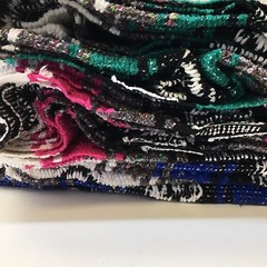 Genuine Falsa Mexican Blanket Hand Woven Serape Throw Yoga Mat Made in Mexico