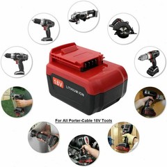2Pack 18 Volt 8.0Ah Battery for Porter Cable 18V PC18BLX PC18BL OR Charger