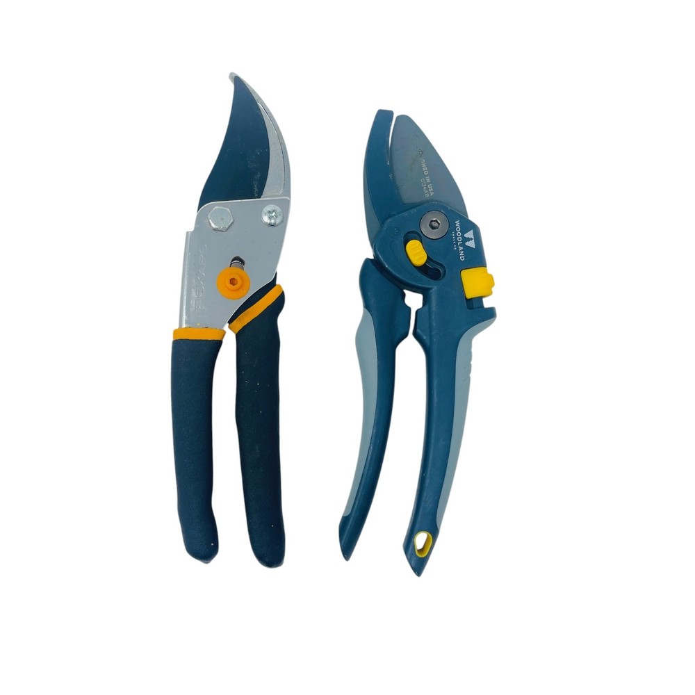 Fiskars & Woodland Tools Co Pruning Shears Lot Bypass Garden Clippers