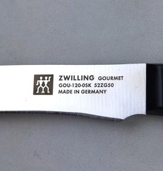 Zwilling GOURMET 4.5″ STEAK Knife, High-Carbon Steel, GERMAN Made, GOU-120-0SK