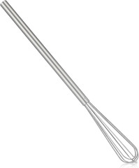 Small Whisk, 9.8in Stainless Steel Whisk Tiny Skinny Whisk for Cooking