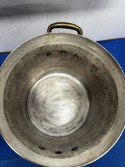 Williams Sonoma Mauviel Copper Stock Pot 12Qt & 2qt Sauce Pan Both With Lids!!