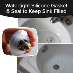 1Pcs Drain Magic Universal Sink Stopper, Instantly Replace Broken Stoppers