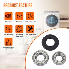 For Samsung Washer Washing Seal Bearing Kit DC62-00156A 6601-002632 6601-002516