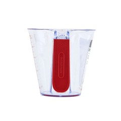 Farberware Pro Angled Measuring Cup, 1 Cup/8 fl. oz. – Red Markings & Handle