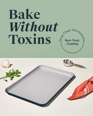 Non-Stick Ceramic Baking Sheet Naturally Slick Ceramic Coating Navy