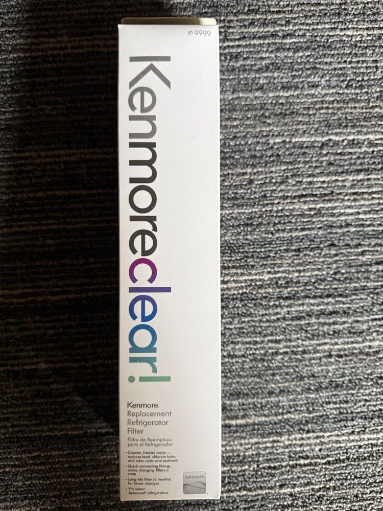 Kenmore Clear 46-9999 Replacement Refrigerator Water Filter White New FAST SHIP