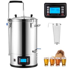 VEVOR Home Beer Brewing Machine Grain Brewing System w/ Circulating Pump 8 Gal