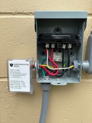 AG3000 HVAC Surge Protector 120/240V, Whole House SPD for AC & Heat Pumps