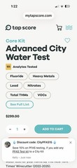 Tap Score Water Testing Kit – Testing Kit