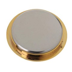 Premium Analog Hygrometer – All-Steel Silver Precision Humidity Gauge –1 Year W/