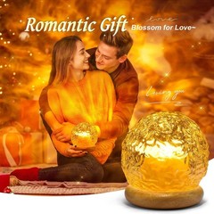 3-in-1 Sunset Ocean Northern Lights Projector Ambient Mood Lamp w/Remote