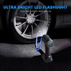 Car Air Tire Inflator Portable Compressor Digital Electric Auto 160PSI 21V