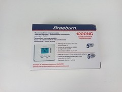 Braeburn 1220NC Non-programmable Thermostat 2 Stages 18 to 30vac – White