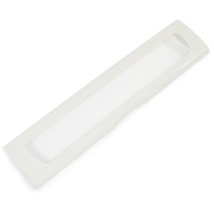 For Whirlpool Refrigerator W10827015 Pantry Drawer Door Clear+White