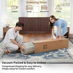 12″/14″ Gel Memory Foam Hybrid Spring Mattress In a Box Twin Full Queen King