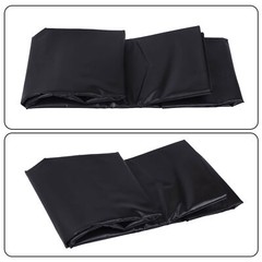 13ft*18ft Black Pond Waterproof Liner 20 Mil Thickness Fish Pond Liner HDPE