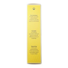 Airthings Corentium Home Radon Detector 223 Portable, Lightweight, Easy-to-Use