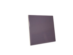 Purple Violet Ceramic Tile Shower Backsplash 4.25 in Subway Mid Century Modern