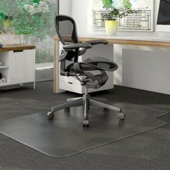 PVC Matte Desk Office Chair Floor Mat Protector for Hard Wood Floors 48″ x 36″