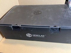 HexClad Hybrid Nonstick Cookware 5 pc Set with Lids Chicken Fryer, Griddle, Pot