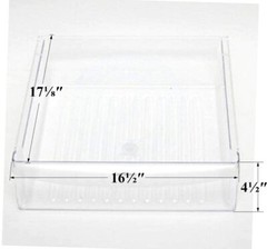 Top Pan Meat Drawer Compatible with Frigidaire Electrolux Refrigerator 240342830