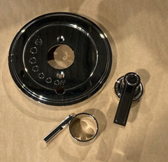 Kallista P24116-LV-AD Pressure Balance Trim with Diverter Vir Stil NICKEL SILVER