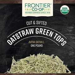 Frontier Co op Oatstraw Green Tops 1 Pound Bulk Kosher Tea Bath Soaks