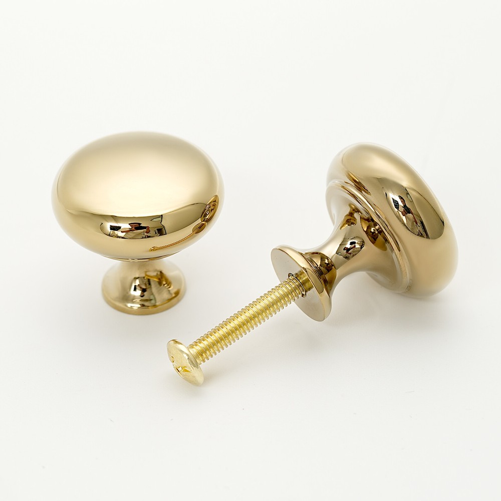 1.18″ Diameter Solid Brass Cabinet Knob Cabinet Handle Classic Drawer Knob