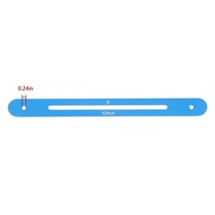 Stair Tread Gauge Template Tool Stair Shelf Jig Measuring Scribe Tool 8-60 Inch
