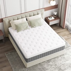 10″ 12″ 14″ Hybrid Spring Gel Memory Queen Mattress Twin Full King Size In A Box