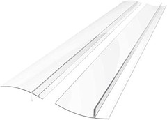 Silicone Stove Gap Covers (2pk) – Heat Resistant, 21″ Black, Easy Clean
