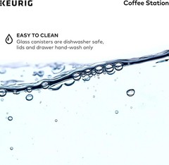KEURIG Coffee Station Storage Organizer – Holds Both K-Cup & Ground Coffee