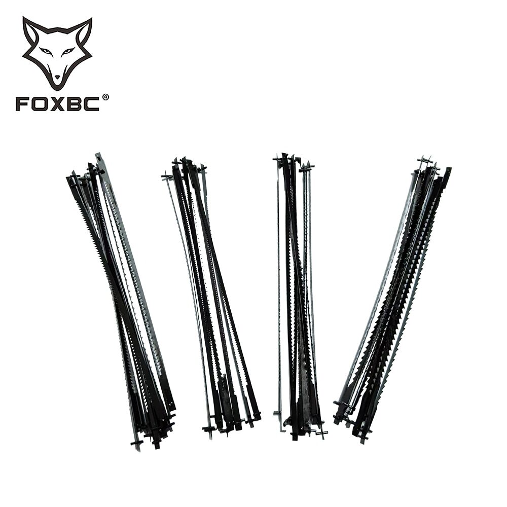 48pcs 5in Pinned Scroll Saw Blades 10/15/18/24 TPI for Dewalt 15 in. and 16 in.
