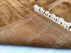 Hand Knotted Moroccan Berber Beni Ourain Wool Rug Design Handmade Carpet Rug