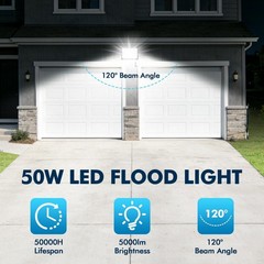 1-20pc 50-500W LED Flood Light Outdoor Security Spotlight Landscape Garden Yard